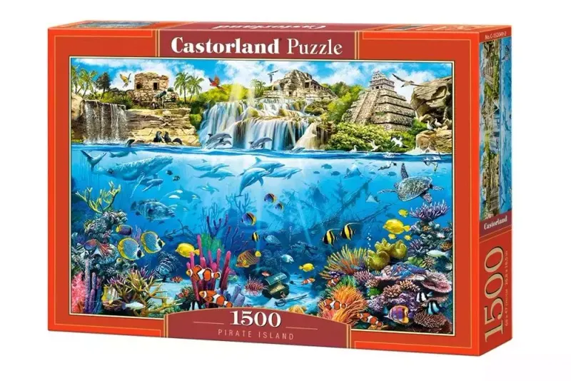 Puzzle 1500 elementów. Wyspa Piratów zdjęcie 1