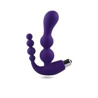stymulator  fallo anale vibrante di design con doppia stimolazione