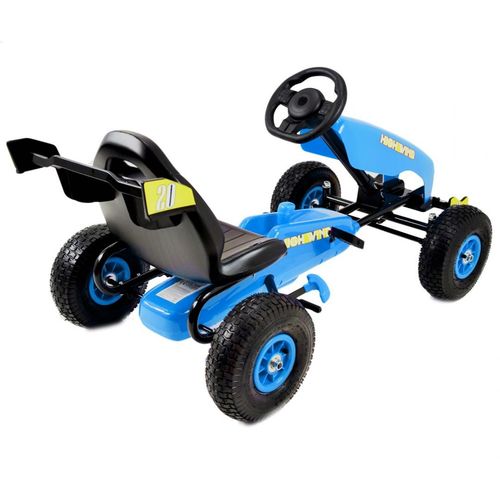 NAJNOWSZY GOKART NA PEDAŁY, KOŁA POMPOWANE, HAMULCE/G202 na Arena.pl