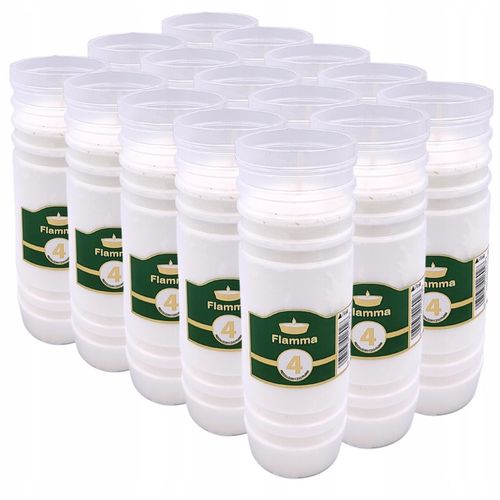 WKŁADY DO ZNICZY PARAFINOWE 4 DNI 96H 30 SZTUK ZNICZE + ZAPALNICZKA GRATIS na Arena.pl