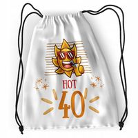 Plecak Urodziny 40 40Ste Sportowy Szkolny Worek Z Nadrukiem Ze Zdjęciem