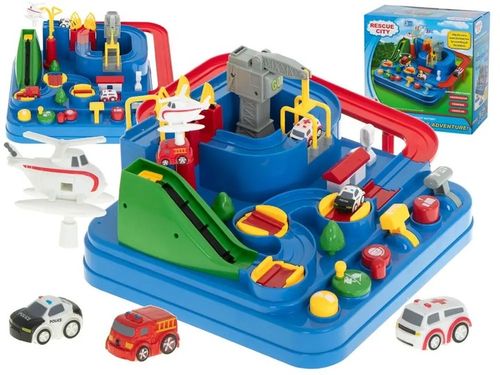 Tor przeszkód samochodowy Ikonka KX6011 na Arena.pl