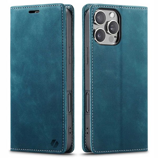 Spacecase Wallet Iphone 16 Pro Blue zdjęcie 5