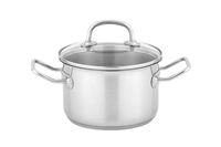 Garnek tradycyjny z pokrywą 16x10 cm 1,9L Pierro Elegance lNOIS