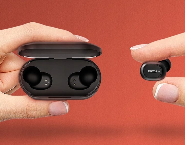 QCY T2C SŁUCHAWKI BEZPRZEWODOWE DOKANAŁOWE TWS BLUETOOTH 5.0 CZARNE zdjęcie 8