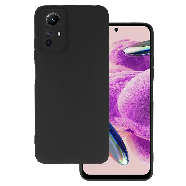 Back Case MATT do XIAOMI REDMI NOTE 12S Czarny zdjęcie 1