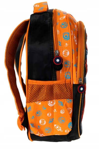 PLECAK SZKOLNY 20L przedszkolny robot transformers CZARNY DO SZKOŁY 3D zdjęcie 4