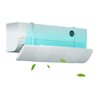 Deflektor osłona do klimatyzatora regulowana biała uniwersalna 58-94cm