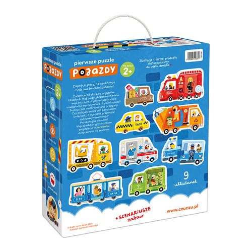 ND01_248916 CzuCzu pierwsze puzzle pojazdy 93617 na Arena.pl