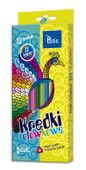 KREDKI OŁÓWKOWE TRÓJKĄTNE 12 KOL TETISKI TETIS