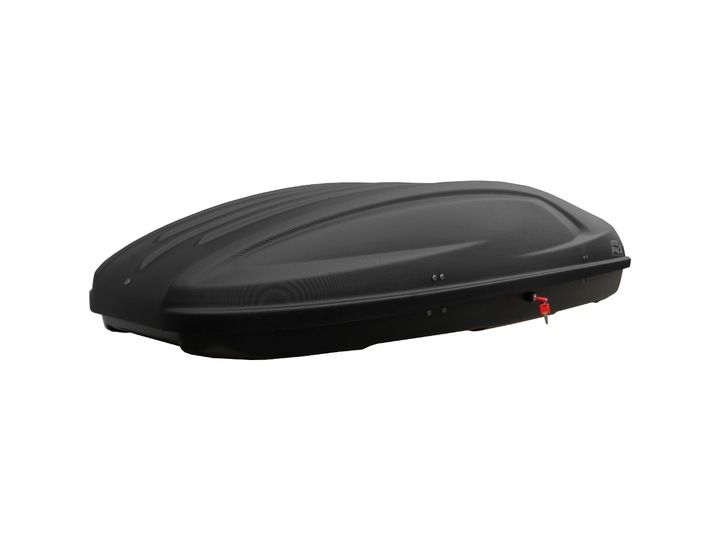 BOX DACHOWY INTER PACK STELLA 480 KEVLAR CZARNY FLEXI FIT do każdej belki zdjęcie 9