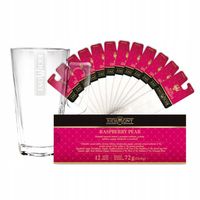 Herbata Richmont Raspberry Pear 12 Saszetek w Zestawie Szklanka Hot