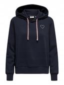 Only sweter damski niebieski klasyczny do bioder rozmiar XL