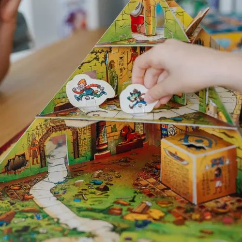 Spy Guy Piramida Kooperacyjna gra planszowa dla dzieci na spostrzegawczość na Arena.pl