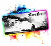 Podkładka gamingowa pod mysz na biurko LED Black Myth: Wukong WZÓR 4