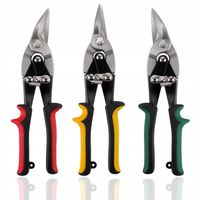 NOŻYCE DO BLACHY LEWE PRAWE PROSTE ZESTAW 3 EL 250