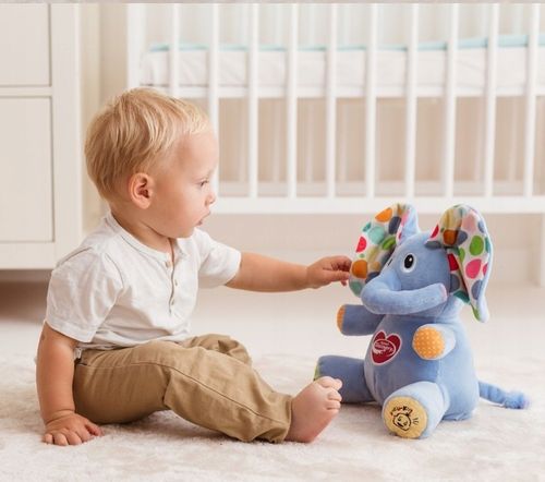 Słoń a kuku interaktywna pluszowa zabawka Dumel Discovery na Arena.pl