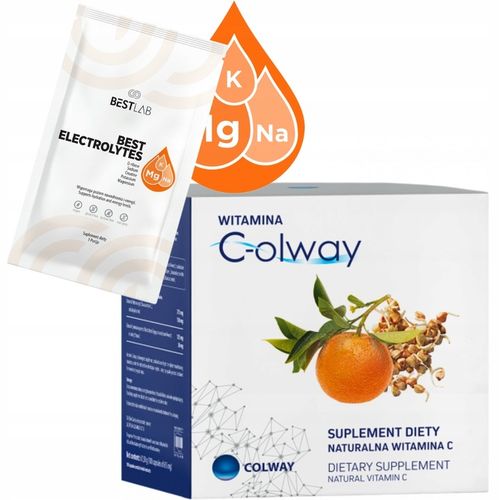 Witamina C C-olway COLWAY 100 Kaps Bioorganiczna Wzmacnia Odporność +GRATIS na Arena.pl