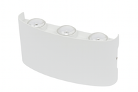 Kinkiet lampa wisząca LED elewacyjny metalowa AT86-3KL-White