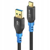 2X PURELINK FI-U320-005 FLEXINSTALL KABEL USB C-A USB 3.2 3A 5V 15W 5Gbps 0