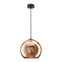 Lampa wisząca MIRROR GLOW - S miedziana 25 cm