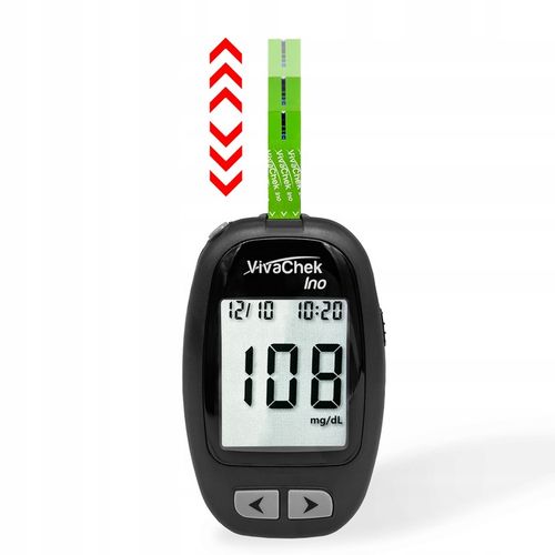 Paski do glukometru VivaChek Ino do oznaczania glukozy 50 sztuk na Arena.pl