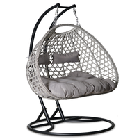Fotel wiszący kokon Rosa PREMIUM osobowy KOSZ HUŚTAWKA OGRODOWA