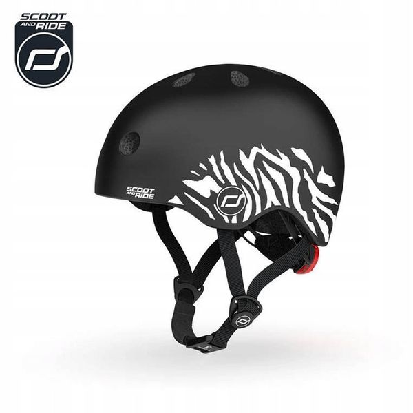 Kask rowerowy dziecięcy na hulajnogę Scoot and Ride, rozm. XXS-S, 1-5 lat zdjęcie 4