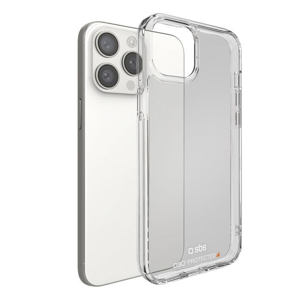 Etui case do iPhone 15 Pro D3O - przezroczysty zdjęcie 2