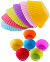 FOREMKI SILIKONOWE FOREMKA BABECZKI MUFFINKI DEKORACJE MIX 12 szt