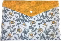 Teczka A4+ Plastikowa Z Klipsem Stokrotki