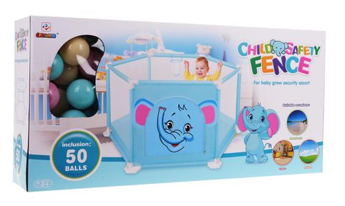 Kojec Do Zabawy Słonik + Piłki na Arena.pl