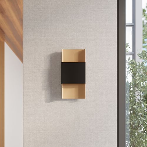 Kinkiet DURLIN złoty/czarny na Arena.pl