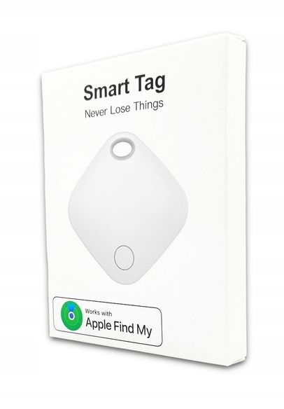 Lokalizator Kluczy Torby Smart Air Tag MFI Apple Find My BLE 5.2 - Czarny zdjęcie 8