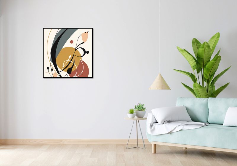 Plakat 70x70cm Taneczne Echa zdjęcie 4