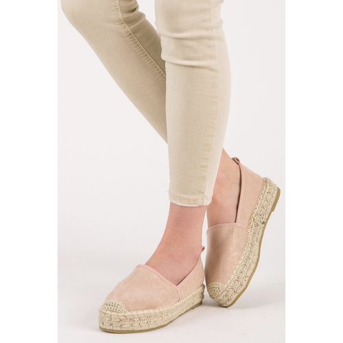 Pudrowe espadryle na wiosnę r.39 na Arena.pl