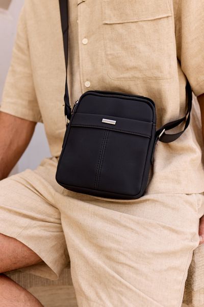 torba męska pu r-e3001-6823 black zdjęcie 5