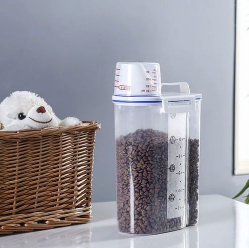 Pojemnik organizer z miarką na produkty sypkie żywność 2,5l do kuchni na Arena.pl