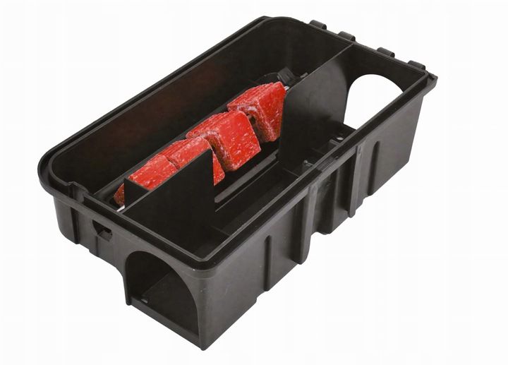 4X DUŻY KARMNIK NA TRUTKĘ STACJA DERTYZACYJNA NA MYSZY SZCZURY Z NADRUKIEM zdjęcie 16