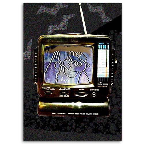 Obraz na płótnie – Canvas, Telewizja abstrakcja 40x60 na Arena.pl