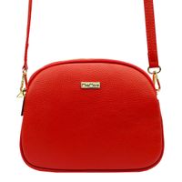 Skórzana damska listonoszka przez ramię od MiaMore