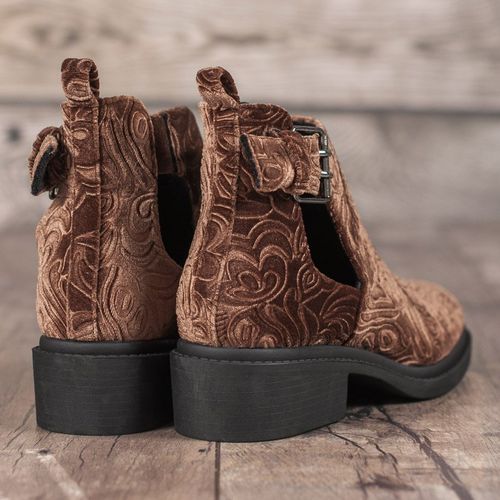 Welurowe Botki r.38 na Arena.pl