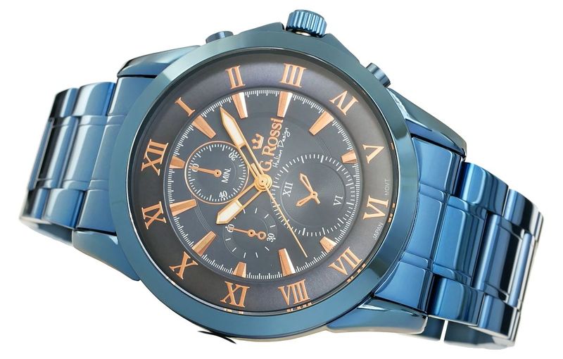 Zegarek Męski G.Rossi 3844B-6F3 + BOX zdjęcie 2