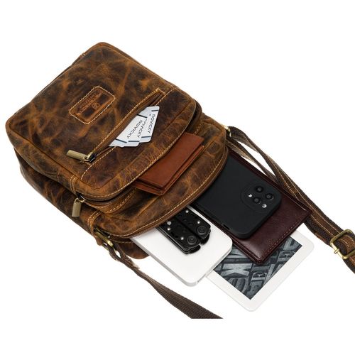 męska listonoszka z regulowanym paskiem - peterson na Arena.pl