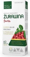 Medica Herbs ŻURAWINA Forte proantocyjanidyn 60kap