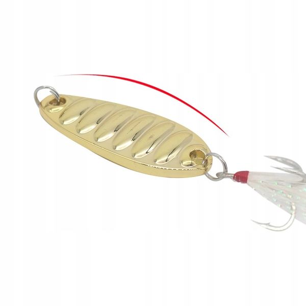 BŁYSTKA Blacha SZCZUPAK OKOŃ SANDACZ 7,5g 3,4cm zdjęcie 3