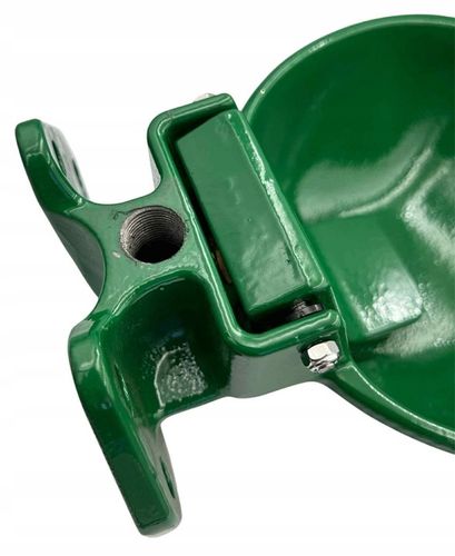 SOLIDNE POIDŁO MISKOWE ŻELIWNE DLA BYDŁA KONI 2 LITRY SZEROKI JĘZYK TYP 105 na Arena.pl