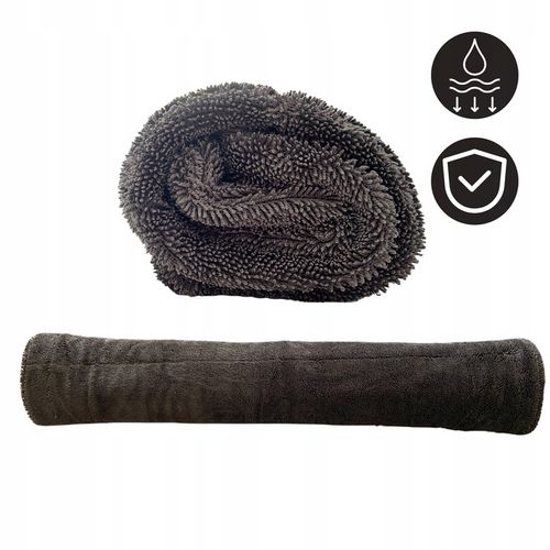 Orca duży gruby ręcznik z mikrofibry do osuszania auta samochodu 1200gsm XL na Arena.pl