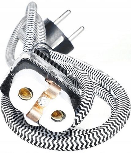 PRZEWÓD SZNUR KABEL DO PRODIŻA OPIEKACZA PIEKARNIKA 1,8M W OPLOCIE na Arena.pl