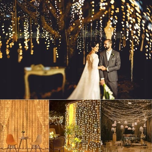 Kurtyna Świetlna USB 3m X 3m 300 Led Biały Ciepły na Arena.pl